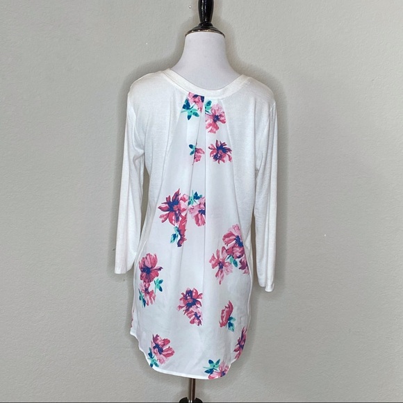 Market & Spruce  Sweater Floral back Size Small - Picture 3 of 11